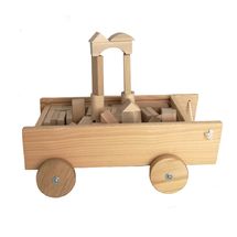 Carro con bloques de madera EG700107 Egmont Toys 1