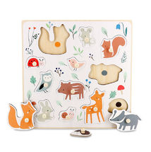 Puzzle de madera Animales del bosque V7100 Vilac 1