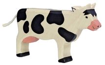 Figura vaca de pie, negra HZ-80003 Holztiger 1