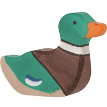 Figura de pato, nadando HZ-80022 Holztiger 1