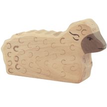 Figura de oveja, acostada HZ-80074 Holztiger 1