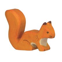 Figura de ardilla roja HZ-80107 Holztiger 1