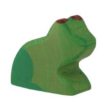 Estatuilla de rana HZ-80127 Holztiger 1