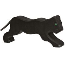 Figura de pantera negra HZ-80143 Holztiger 1