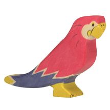 Estatuilla de loro HZ-80178 Holztiger 1