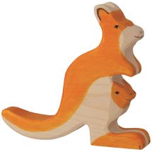 Estatuilla canguro HZ-80193 Holztiger 1