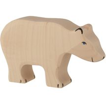 Estatuilla de oso polar HZ-80207 Holztiger 1