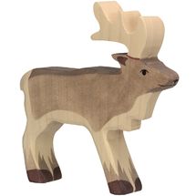Estatuilla de reno HZ-80214 Holztiger 1