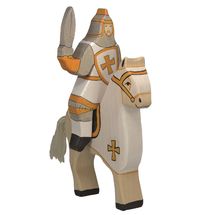 Figura Caballero Blanco con espada HZ-80256 Holztiger 1