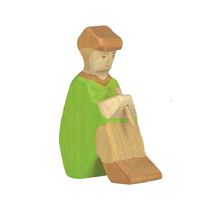 Figura Belén Navideño - Pastor Sentado HZ80317 Holztiger 1