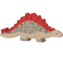 Estatuilla de estegosaurio HZ-80335 Holztiger 1