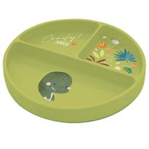 Plato de silicona Cracky el dinosaurio SJ-SI0696 Sassi Junior 1