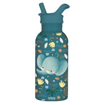 Botella de acero inoxidable 350 ml Chewy el elefante SJ-SB1136 Sassi Junior 1