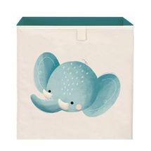Caja de almacenamiento cuadrada Chewy el elefante SJ-MX1471 Sassi Junior 1