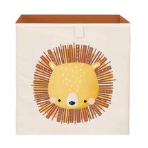Caja de almacenamiento cuadrada Chompy el león SJ-MX1488 Sassi Junior 1