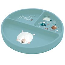 Plato de silicona Munchy el oso SJ-SI1679 Sassi Junior 1