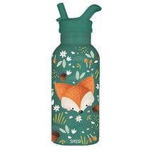 Botella de acero inoxidable 350 ml Crunchy el zorro SJ-SB1761 Sassi Junior 1