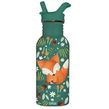 Botella de acero inoxidable 500 ml Crunchy el zorro SJ-SB2034 Sassi Junior 1