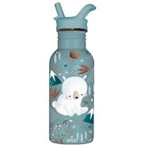 Botella de acero inoxidable 500 ml Munchy el oso SJ-SB2041 Sassi Junior 1