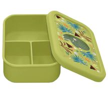 Caja de almuerzo de silicona Cracky el dinosaurio SJ-SI0870 Sassi Junior 1