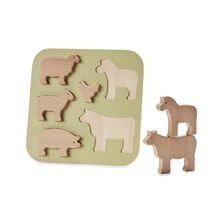 Puzzle - Animales de la granja ByAs-84200 ByAstrup 1