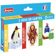 Set de 3 juegos de cartas JJ8452 Jeujura 1