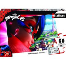 Puzzle Miraculous LadyBug 60 piezas N86181 Nathan 1