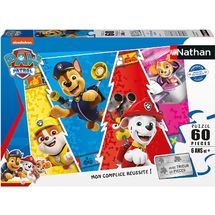 Puzzle La colorida Paw Patrol 60 piezas N86186 Nathan 1