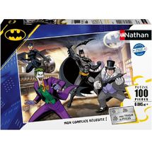 Puzzle Los enemigos de Batman 100 piezas N86224 Nathan 1