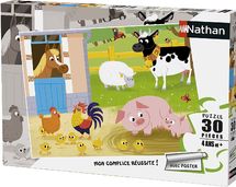 Mis amigos de la granja Puzzle 30 piezas N863655 Nathan 1