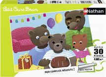 Rompecabezas de cumpleaños Little Brown Bear 30 piezas N863808 Nathan 1
