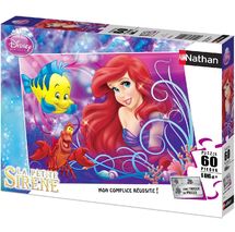 Puzzle Ariel la Sirenita 60 piezas N86634 Nathan 1