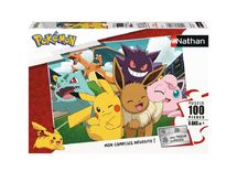 Puzzle de Pikachu y Pokémon 100 piezas N867745 Nathan 1