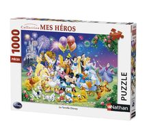 Puzzle La Famille Disney 1000 piezas N876167 Nathan 1