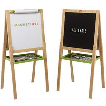 Pizarra escolar de madera con papel de dibujo JJ8763 Jeujura 1