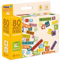 Imanes de madera Calendario JJ8968 Jeujura 1