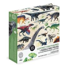Puzzle de dinosaurios 500 piezas V9625 Vilac 1