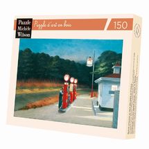 El gas de Edward Hopper A1018-150 Puzzle Michèle Wilson 1