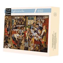El abogado del pueblo de Brueghel A1031-650 Puzzle Michèle Wilson 1