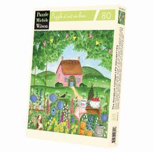 Il cottage Rosebud de Les Infusettes A1258-80 Puzzle Michèle Wilson 1