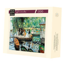 La Grenouillère de Renoir A450-1200 Puzzle Michèle Wilson 1