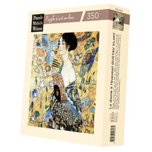 Dama con abanico de Klimt A515-350 Puzzle Michèle Wilson 1