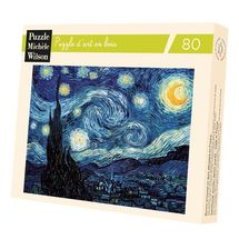 La noche estrellada de Van Gogh A848-80 Puzzle Michèle Wilson 1