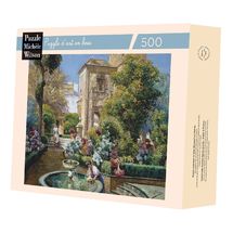 Fuente del Alcázar de Rodríguez A949-500 Puzzle Michèle Wilson 1