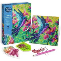 Cuadro de diamantes Colibrí SS-20290 Sentosphère 1
