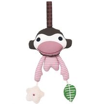 Asier, el mono rosa, juguete de aprendizaje FF119-001-045 Franck & Fischer 1