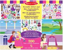200 pegatinas reutilizables - Princesas MD-14306 Melissa & Doug 1