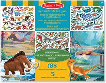 Pegatinas reutilizables - Animales prehistóricos MD-19341 Melissa & Doug 1