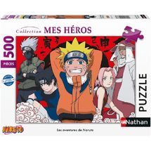 Puzzle Aventuras de Naruto 500 piezas NA12000973 Nathan 1