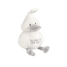 Peluche hochet canard gris BB81552-4783 Bambam 1